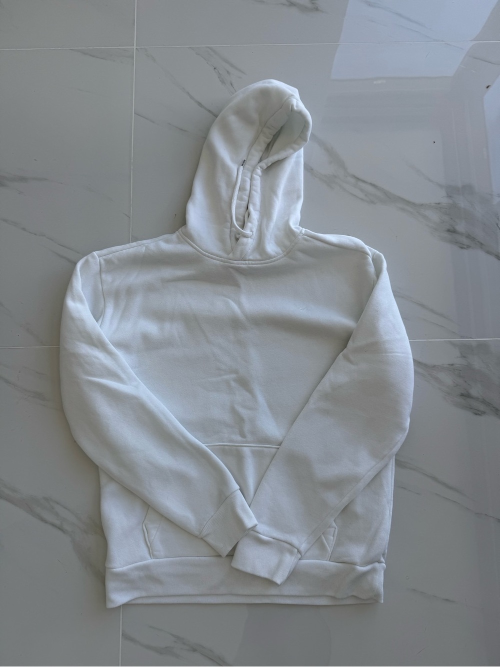 Holster unisex White Hoodie Sweatshirt, M